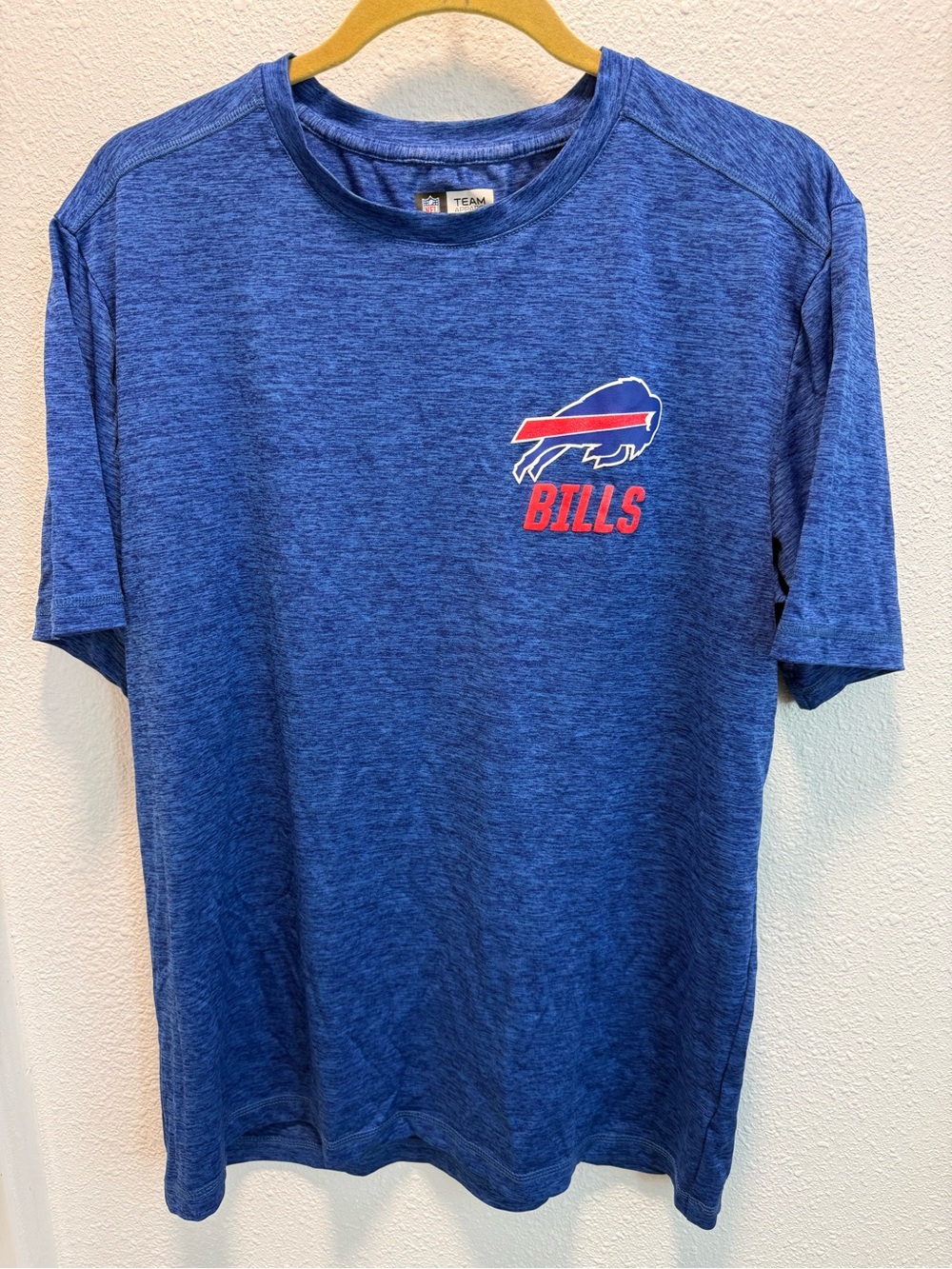 Buffalo Bills Blue NFL Team Apparel TX3 Cool Men's Shirt Sz(LG)